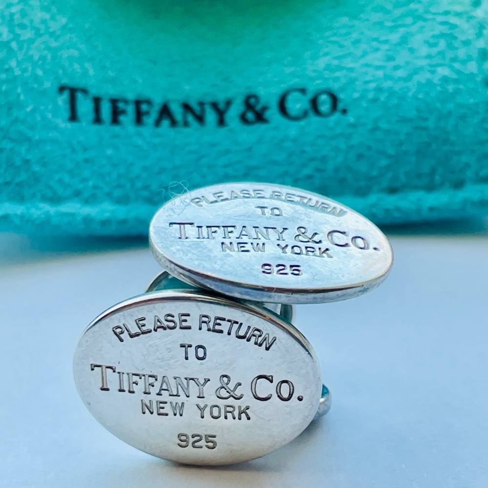 Return To Tiffany Cuff Links